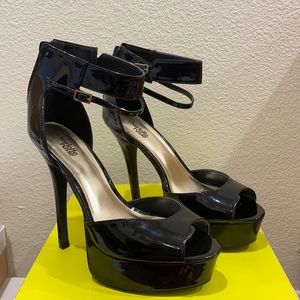 Charlotte Russe Roxylimon Size 8 Black
